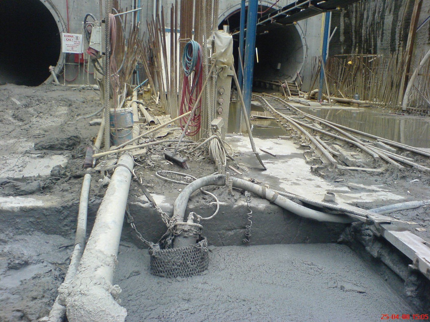 Pumping at an excavation site
